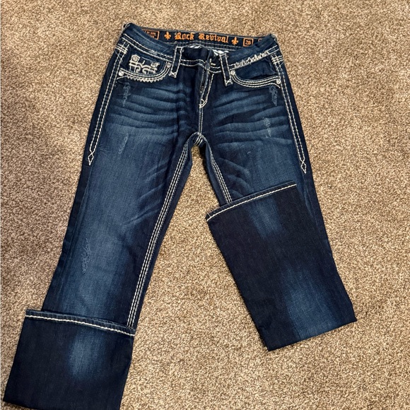 Rock Revival Denim - Rock Revival Denim with Orange Accents